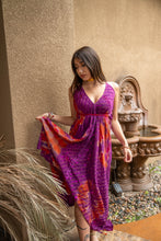 Load image into Gallery viewer, Purple Fire Magic Dress
