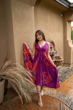 Load image into Gallery viewer, Purple Fire Magic Dress
