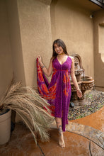 Load image into Gallery viewer, Purple Fire Magic Dress
