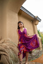 Load image into Gallery viewer, Purple Fire Magic Dress
