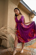 Load image into Gallery viewer, Purple Fire Magic Dress

