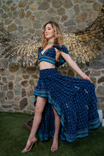 Load image into Gallery viewer, Bohemian Sapphire Bollywood Set
