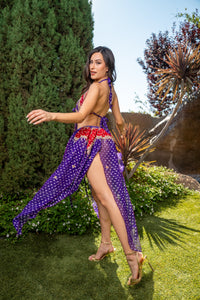 Ruby Amethyst Butterfly Set