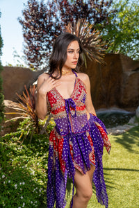 Ruby Amethyst Butterfly Set