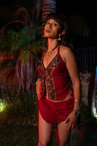 Crimson Rose Fairy Set