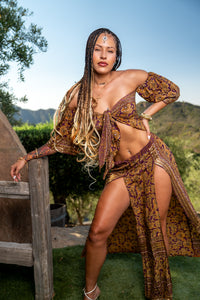 Golden Lotus Goddess Set