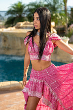 Load image into Gallery viewer, Pink Lotus Bollywood Set
