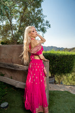 Load image into Gallery viewer, Pink Lotus Bollywood Set
