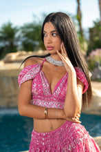 Load image into Gallery viewer, Pink Lotus Bollywood Set
