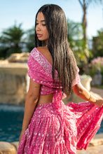 Load image into Gallery viewer, Pink Lotus Bollywood Set
