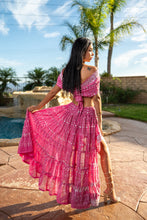 Load image into Gallery viewer, Pink Lotus Bollywood Set
