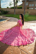 Load image into Gallery viewer, Pink Lotus Bollywood Set
