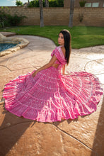 Load image into Gallery viewer, Pink Lotus Bollywood Set
