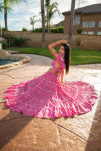 Load image into Gallery viewer, Pink Lotus Bollywood Set
