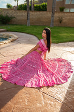 Load image into Gallery viewer, Pink Lotus Bollywood Set
