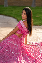 Load image into Gallery viewer, Pink Lotus Bollywood Set
