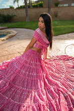 Load image into Gallery viewer, Pink Lotus Bollywood Set
