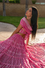 Load image into Gallery viewer, Pink Lotus Bollywood Set
