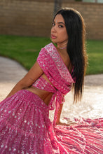 Load image into Gallery viewer, Pink Lotus Bollywood Set
