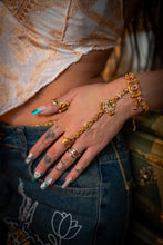 Load image into Gallery viewer, Tribal Moon Hand Chain
