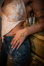 Load image into Gallery viewer, Tribal Moon Hand Chain
