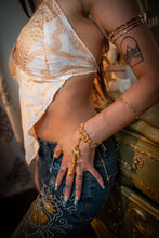 Load image into Gallery viewer, Tribal Moon Hand Chain

