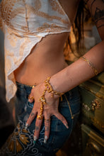 Load image into Gallery viewer, Tribal Moon Hand Chain
