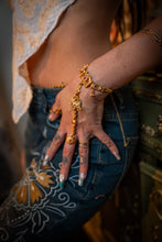 Load image into Gallery viewer, Tribal Moon Hand Chain

