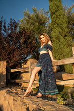 Load image into Gallery viewer, Bohemian Sapphire Bollywood Set
