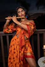 Load image into Gallery viewer, Radha Peacock Bollywood Set
