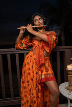 Load image into Gallery viewer, Radha Peacock Bollywood Set
