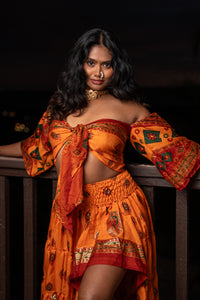 Radha Peacock Bollywood Set