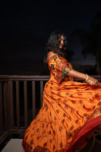 Load image into Gallery viewer, Radha Peacock Bollywood Set
