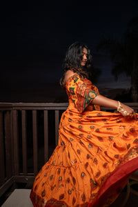 Radha Peacock Bollywood Set