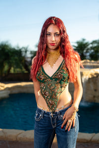 Ancient Emerald Venus Top