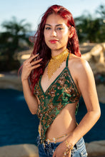 Load image into Gallery viewer, Ancient Emerald Venus Top
