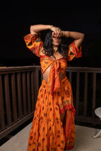 Load image into Gallery viewer, Radha Peacock Bollywood Set

