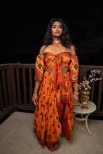 Load image into Gallery viewer, Radha Peacock Bollywood Set
