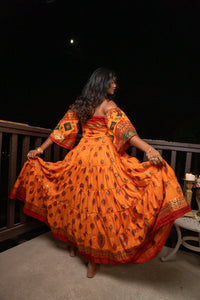 Radha Peacock Bollywood Set