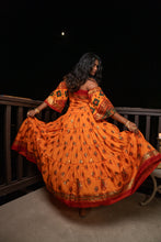 Load image into Gallery viewer, Radha Peacock Bollywood Set
