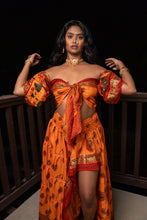Load image into Gallery viewer, Radha Peacock Bollywood Set
