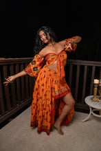 Load image into Gallery viewer, Radha Peacock Bollywood Set
