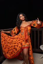 Load image into Gallery viewer, Radha Peacock Bollywood Set
