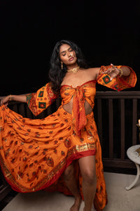 Radha Peacock Bollywood Set
