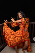 Load image into Gallery viewer, Radha Peacock Bollywood Set
