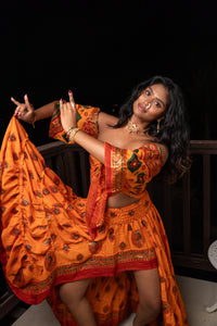 Radha Peacock Bollywood Set