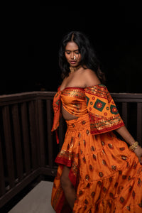 Radha Peacock Bollywood Set