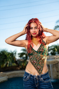 Ancient Emerald Venus Top