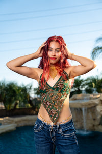 Ancient Emerald Venus Top