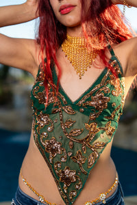 Ancient Emerald Venus Top